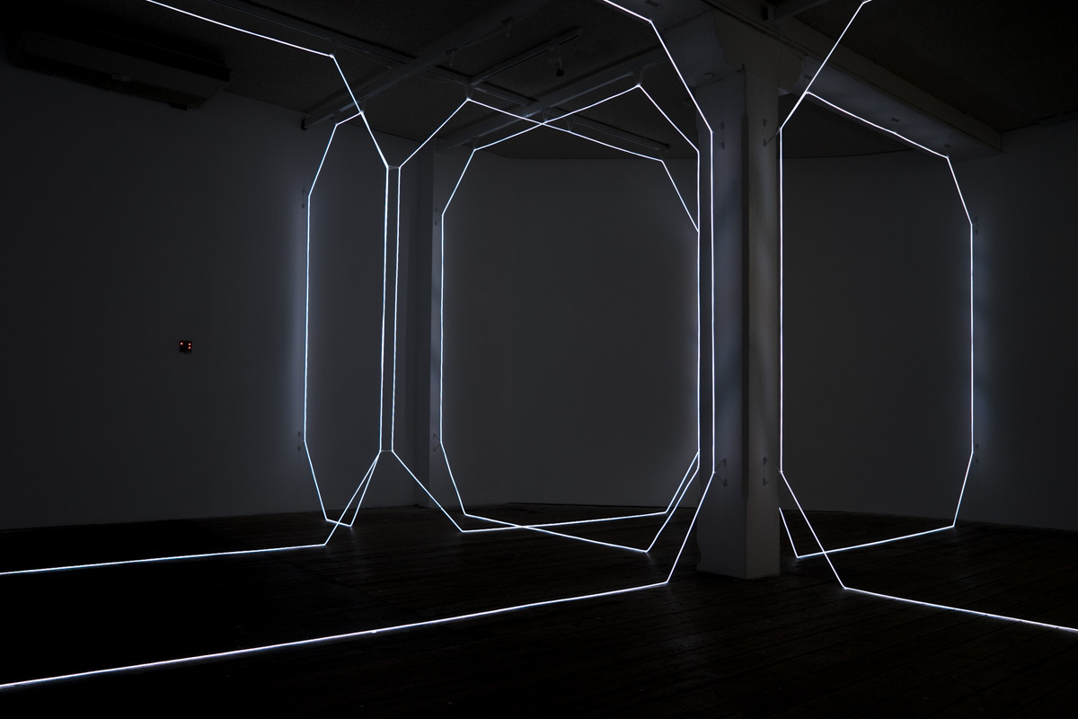 ElectroLuminated Wires Light Up This Australian Gallery Creators