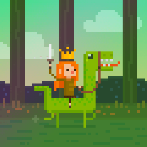 Animated GIF Pixel Art Made From Classic Video Games